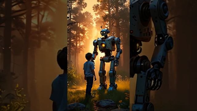 Брутальный Робот Мальчик