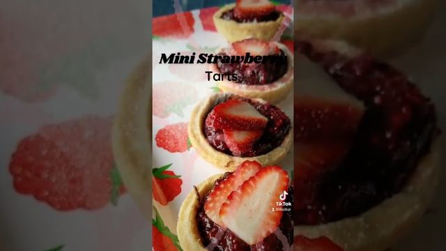 Strawberry Tarts #shorts