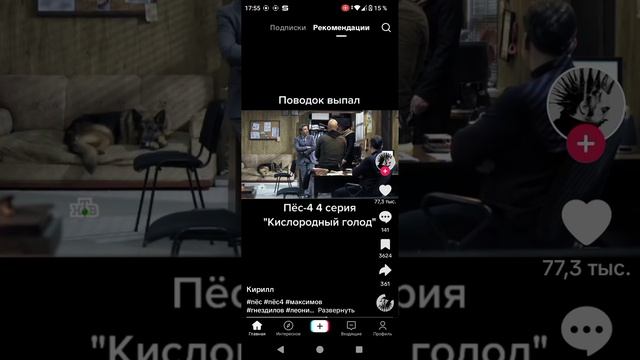 выпал поводок