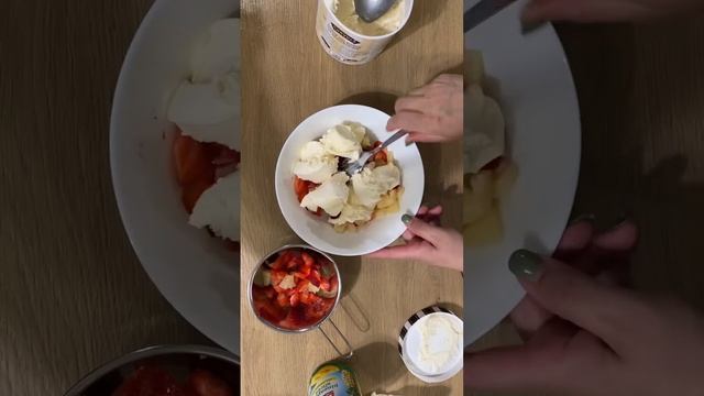 Vanilla ice cream pineapple banana strawberries and whipcream!