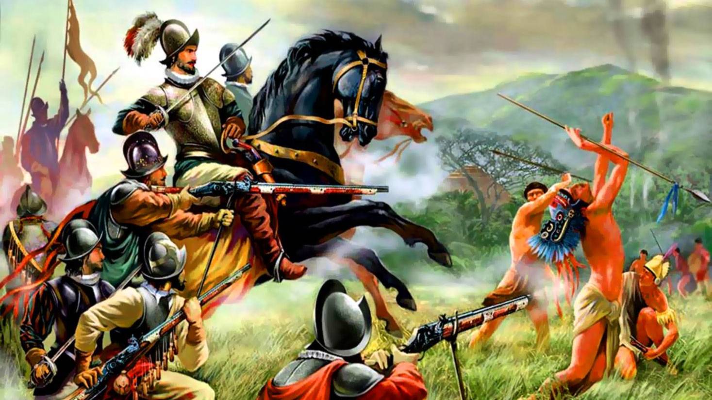 Приключения Конкистадора Кабеса де Вака. Первое описание Северной Америки. В плену у Индейцев 1525г.