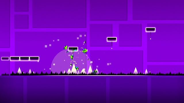 geometry dash прохождение уровень Stereo Madness 1 часть