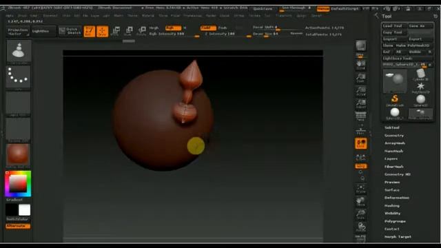 Zbrush обзор возможности курвы