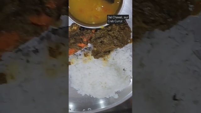 Crab Curry and Rice #trending #shorts #crabcurry