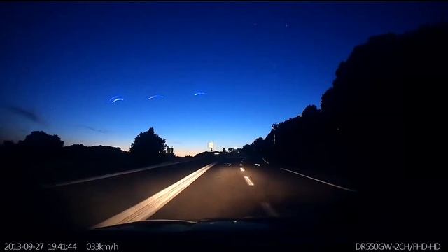 BlackVue DR550GW 2CH - Nuit - par Camabord.com