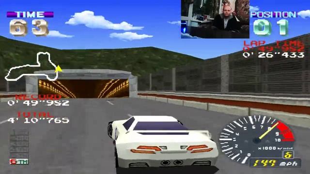 Sony Playstation Ридж Рейсер Революция игра Лихие 90е детства 90х Вячеслав