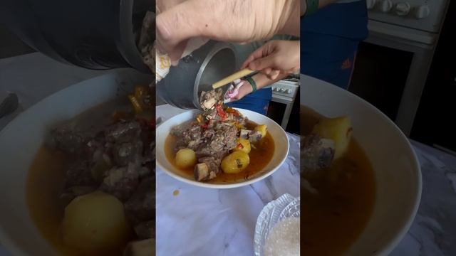 Баранина в афганском казане!!!