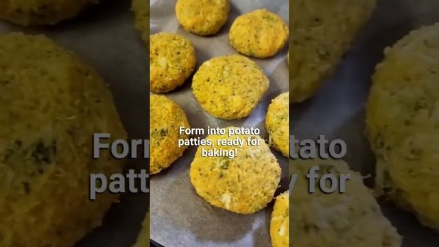 How to Make Potato Cakes! #shortsvideo #recipe #shortsrecipe #vegan #ulcerativecolitis #shorts #ibd