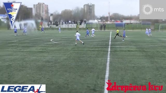KADETSKA LIGA SRBIJE / FK SPARTAK ŽK - FK MLADOST - 2:4 / XX KOLO / 15.03.2023