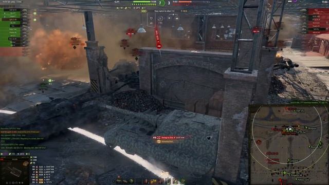 Мир танков. WOT. Бой на ПТ E 100. Завалил 1 танчик и взял 11.2К урона
