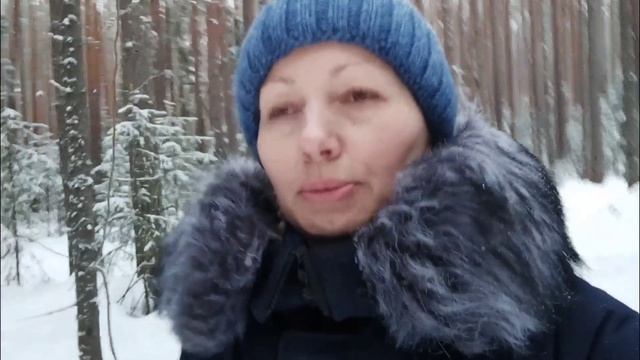 Первая лесная прогулка в новом году! ☺️🎄🍊 Гуляем, отдыхаем! ☺️
