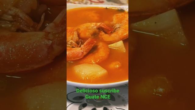 Delicioso caldo de camarón con vegetales estilo Mexicano#shorts#short#shortvideo#mariscos