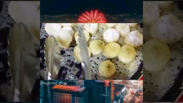 Have you ever taste/cook the snack like caramelised banana |Despacito flute bgm #shorts #shortsfeed