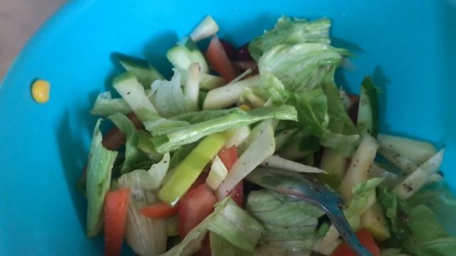 My Own Version of Salad/Winnie Bautista #salad #yummy