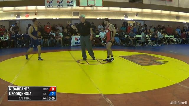 65 1/8 Final - Nicholas Dardanes (Titan Mercury WC () vs. Ismoilov Sodiqkhoja (Tajikistan)