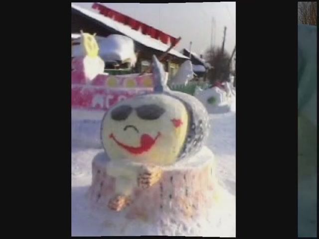 зима в Простоквашино