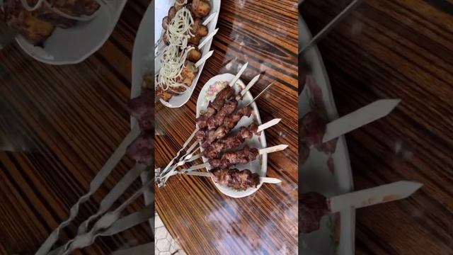 Шашлык в Лаваше & Shish kebab in Lavash #shortsvideo & Шашлык