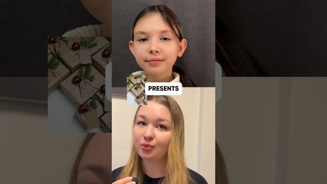 Новогодние атрибуты на английском 🎄