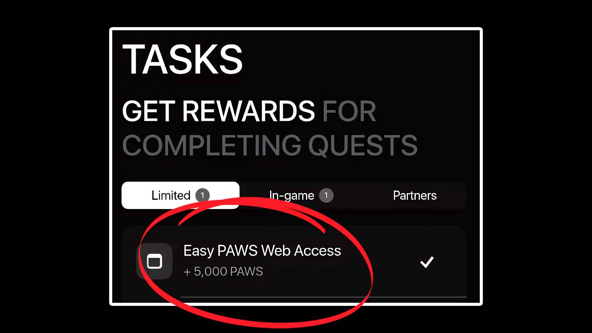 Easy PAWS Web Access