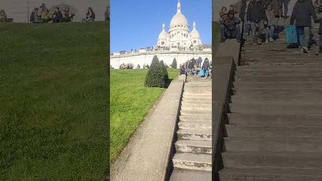 TOURNAGE du CLIP " J'ADORE PARIS" à MONTMARTRE PARIS. Jacky M.