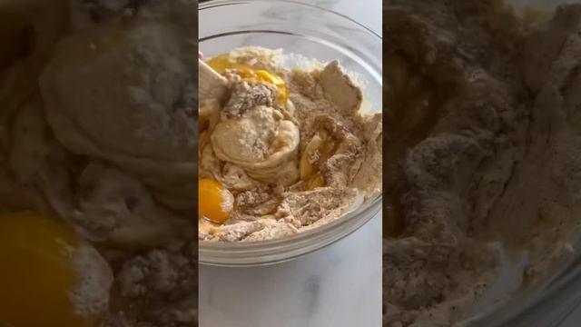 Protein Muffins with Peanut Butter #shorts #protein #breakfastrecipe