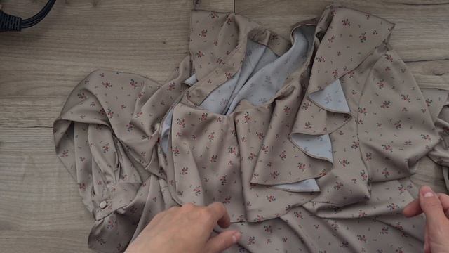 Московский шов по кругу  | Шью блузку #vikisews_берта