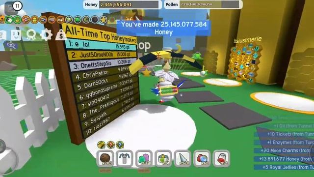 I got star jelly from wolf. ( some updates) Roblox BSS.