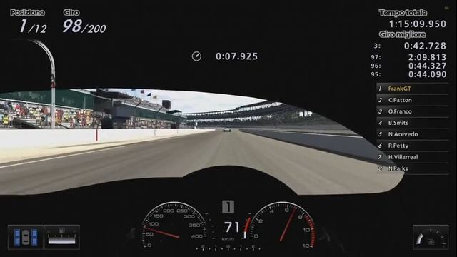 Геймплей без комментариев полный марафон на 500 миль в Gran Turismo 5 🕹️🏁