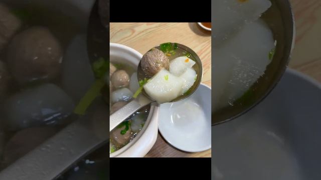 Radish Beef Ball Soup