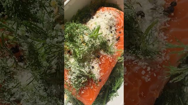 This is how to make gravlax 🐠