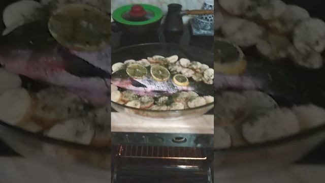 Запекаем карпа. Миколайки. #cooking #cookpad #легенда #shorts