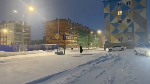 Норильск/День матери/Пурга/Рыбный вечер.