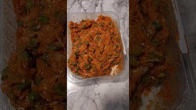Thai fish cakes made with mince chicken