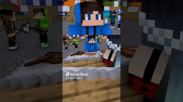 На рынке 😅❤️ (minecraft animation)