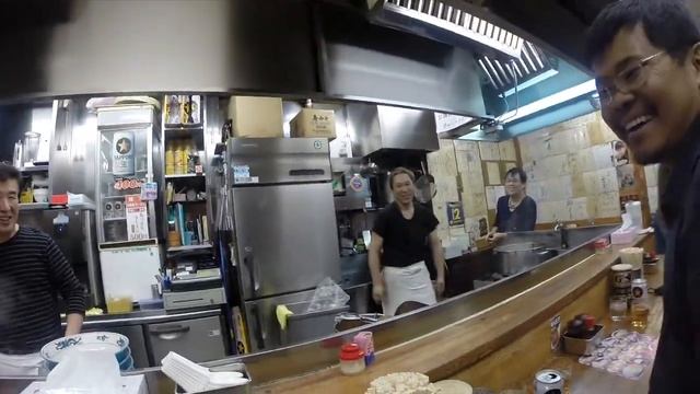 Ramen Alley in Sapporo, Japan