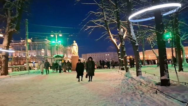 Новогодний Санкт-Петербург