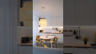 Зонирование кухни-гостинной