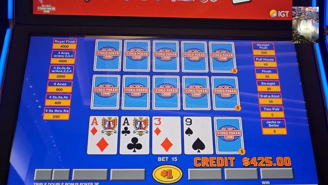 VIDEO POKER HIGH LIMIT 3 LINES