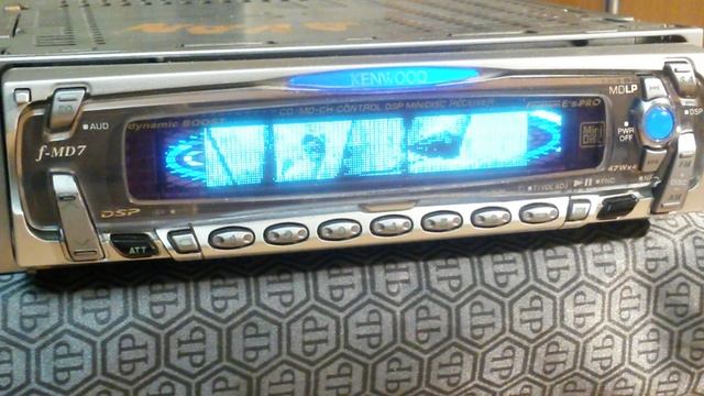 Kenwood f MD7 demo equalizer animation (part 2)