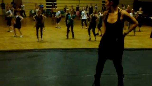 MARIA LANNO  lady styling classroom 2 - VILNIUS SALSA FESTIVAL 2013