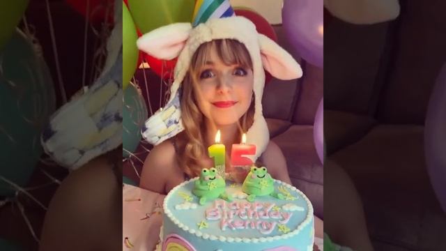 День Рождения Маккены Грейс. 15 лет. Birthday of Mackena Grace. 15 yers old.#shorts