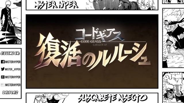 La 3ra temporada de Code Geass sera AHORA una pelicula? estreno y fecha confirmada