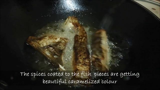 Poisson Corne Frire  | Piment Carri | Fried Fish | Christmas | New Year | Mauritius | TheTriosK