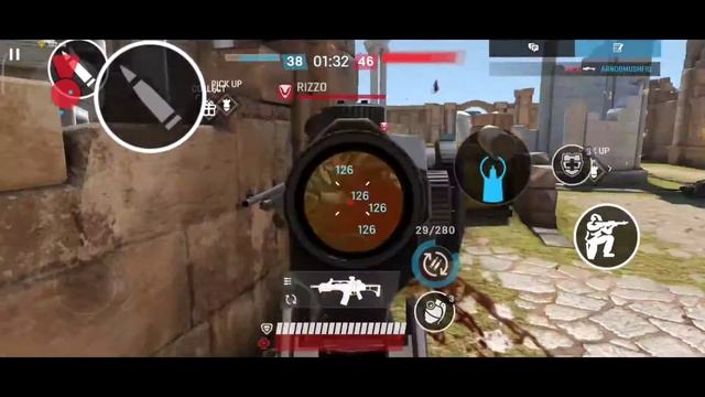 Warface Global operation TDM mode gameplay Ruins map🎯⚡