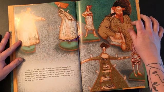 Kids art book Klimt and His Cat