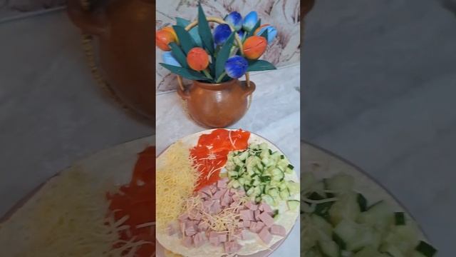 ХРУСТЯЩАЯ ТОРТИЛЬЯ С НАЧИНКОЙ