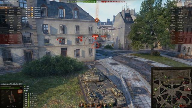 Мир танков. WOT. Бой на ИС-4. Взял 6 фрагов и 10.6К урона