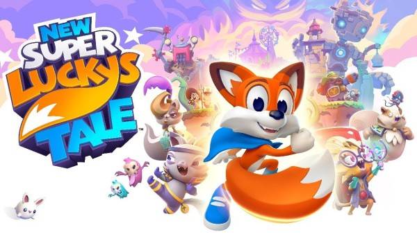 Super Lucky's Tale приключения Лисёнка Лаки в Заколдованном Мире