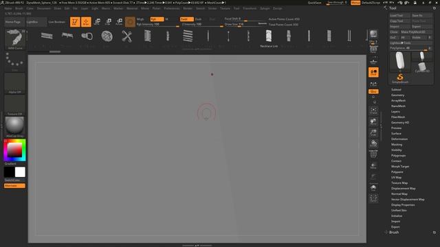 ZBrush - Insert Mesh Curve (720p)