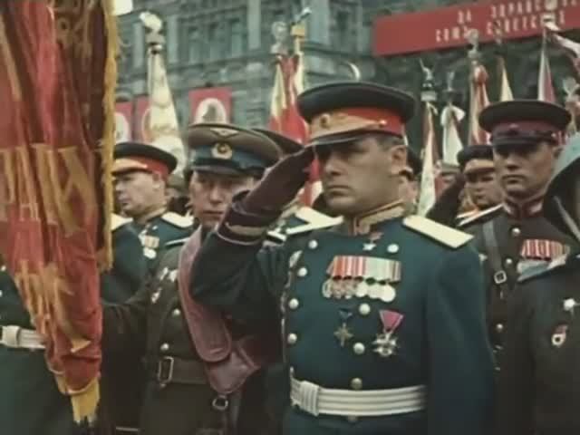 Парад Победы 1945 цв